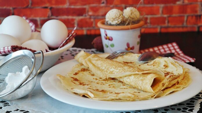 Recette des Crêpes sans lait