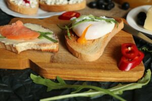 oeufs pochés