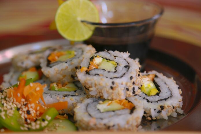 recette de sushi végétarien facile