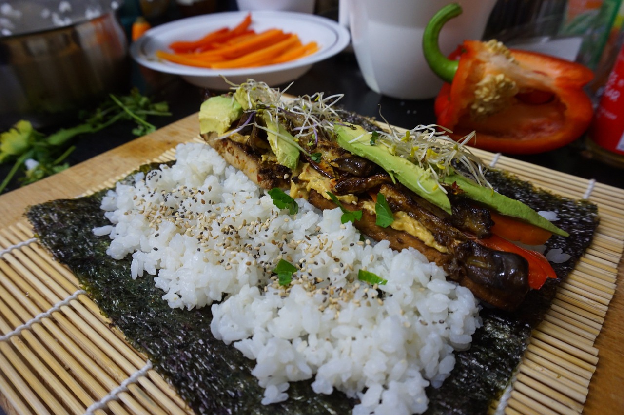 sushi végétarien
