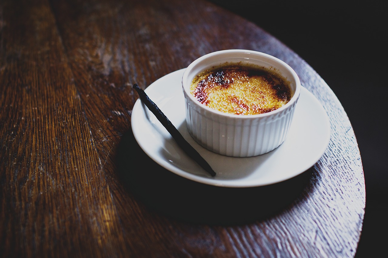 crème brûlée sans lactose