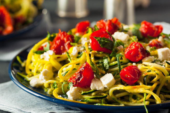 spaghettis de courgettes magiques