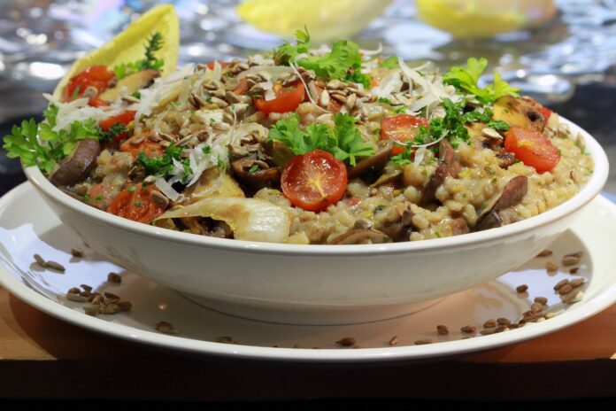 Recette de pilaf d’orge aux légumes et au poulet pour diabétiques
