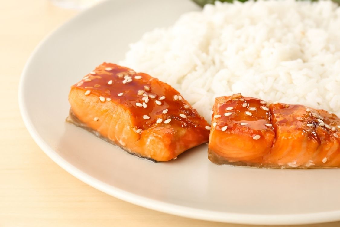 recette saumon pour enfant- saumon caramélisé - recettes-pour-tous.com