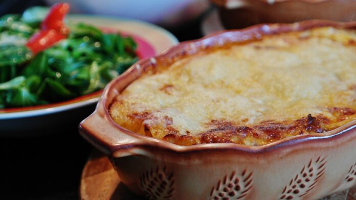 Gratin de chou-fleur saumon et béchamel sans gluten