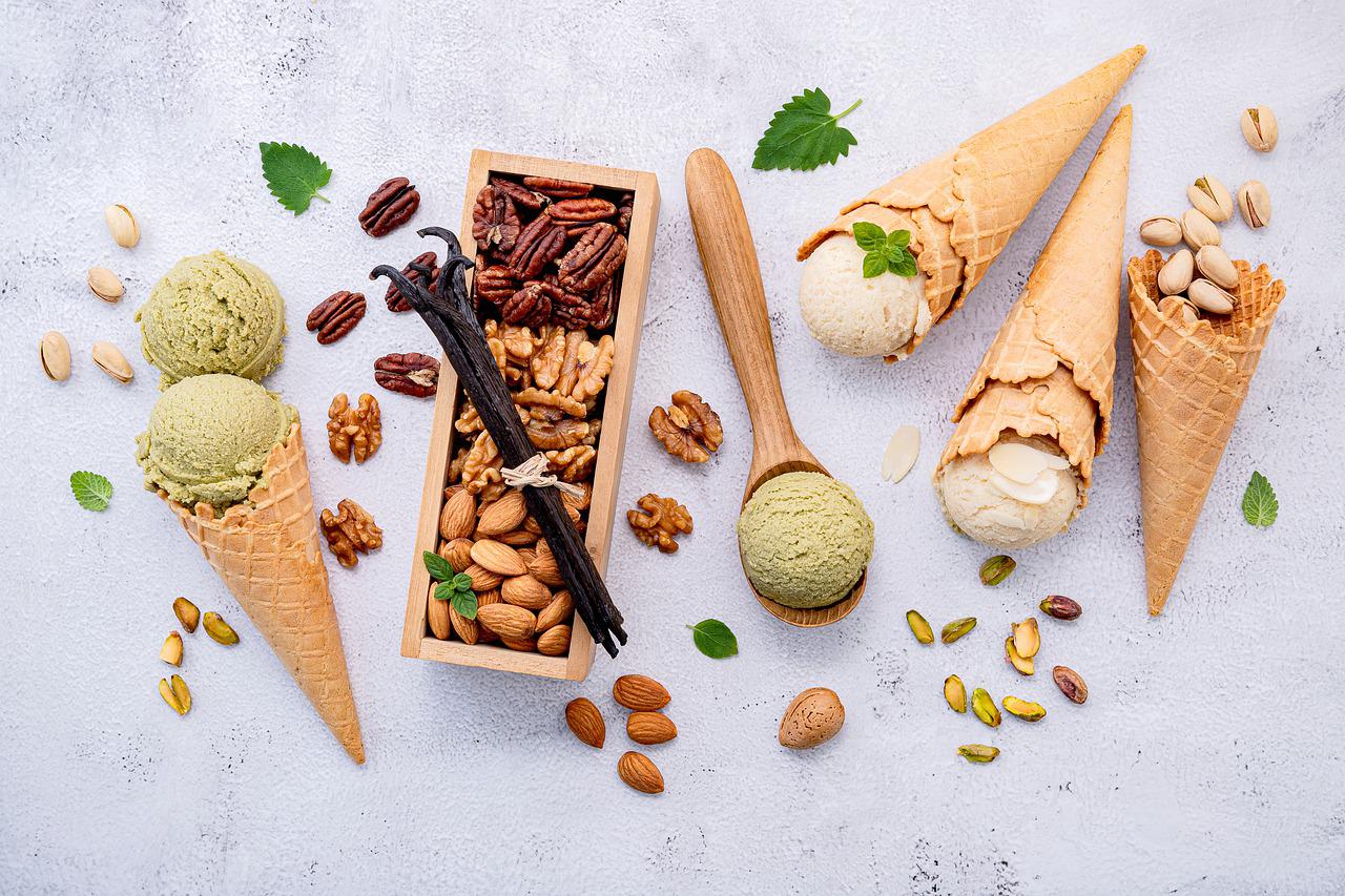 glace végétalienne