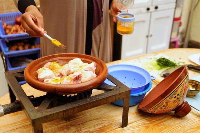 Recette du tajine de poulet aux poires