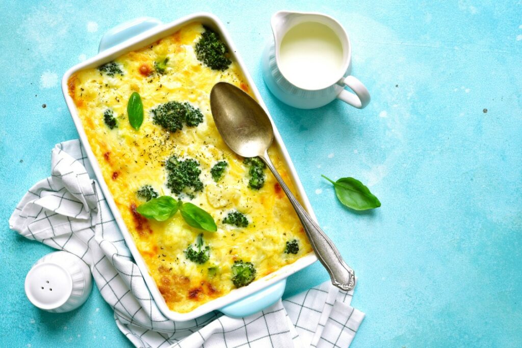 Recettes-pour-tous.com-recette de lasagnes végétariennes aux brocolis