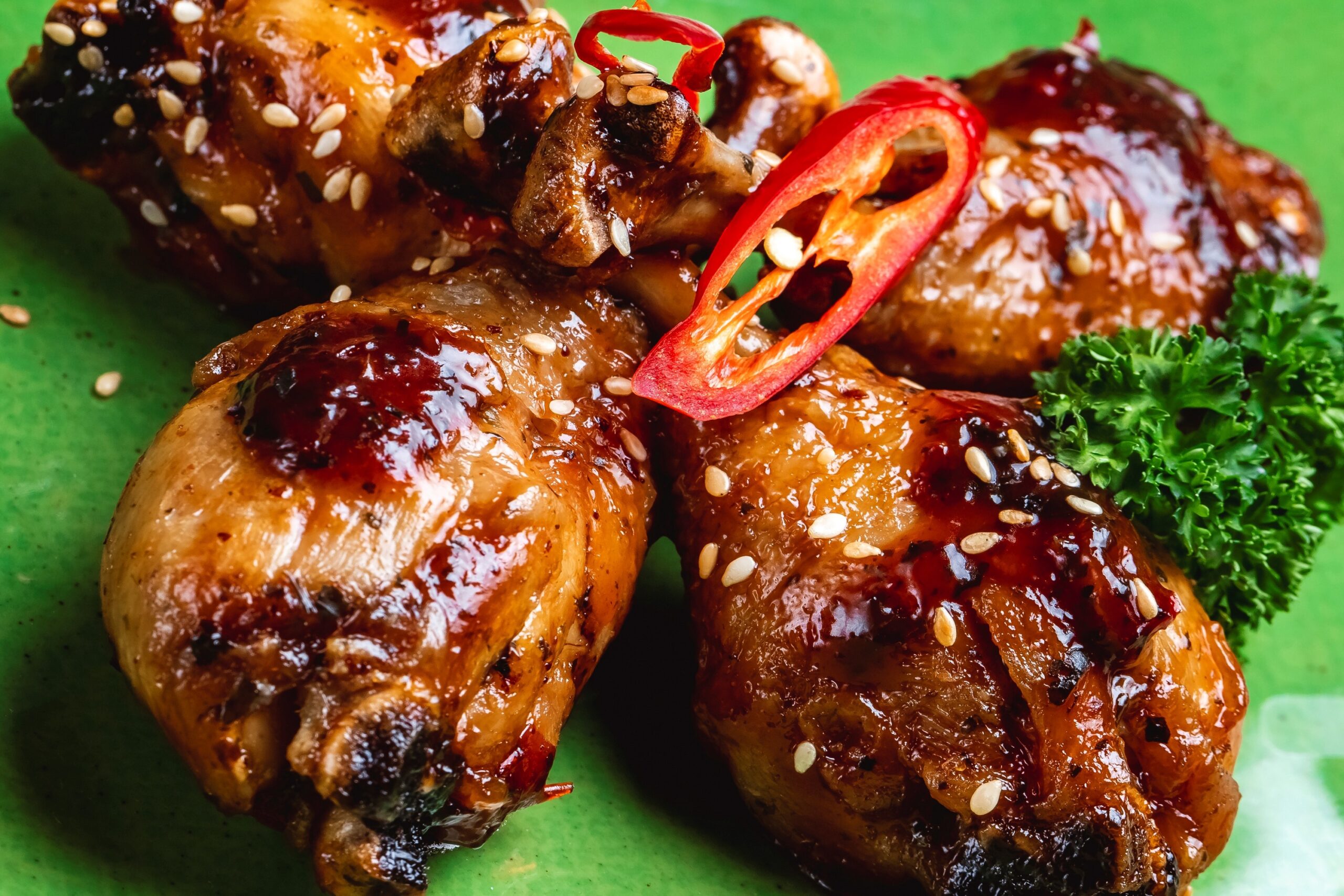 Comment réussir la recette du poulet au miel et à l'ail?