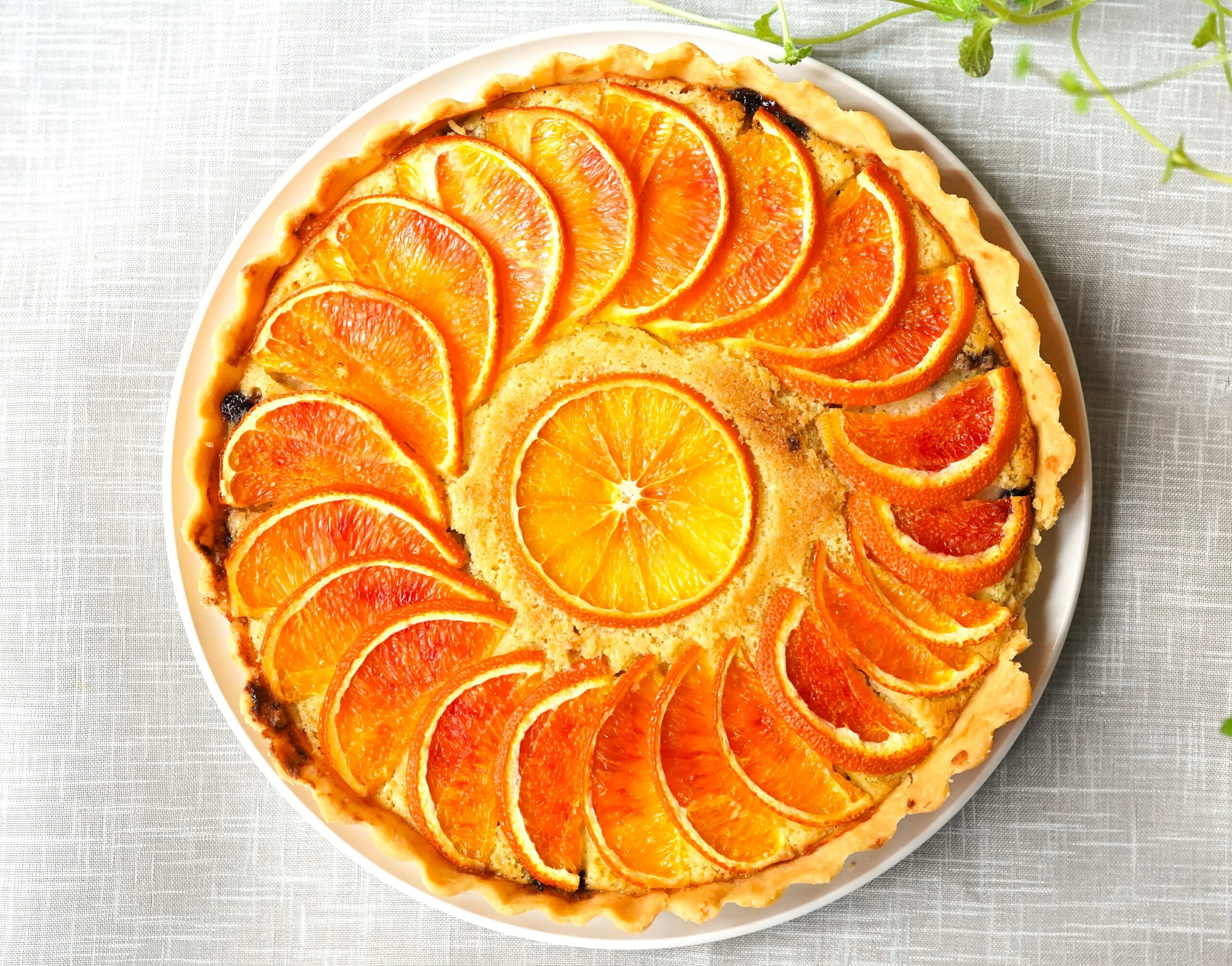 Tarte à l'orange
