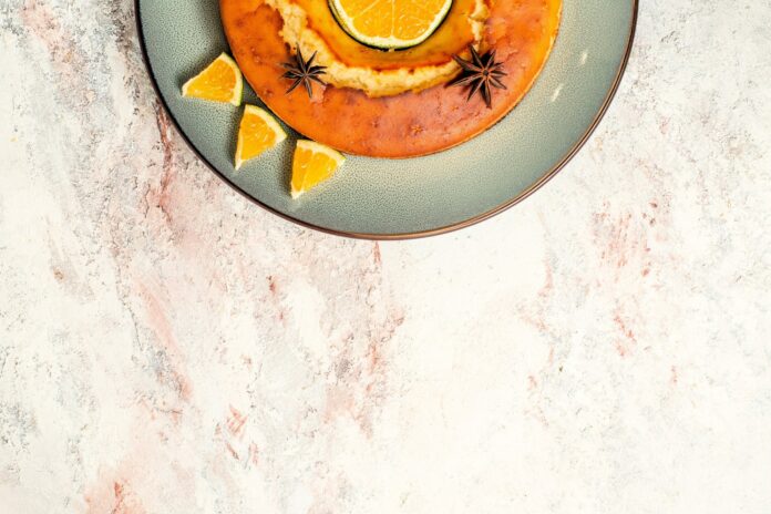 tarte à l'orange