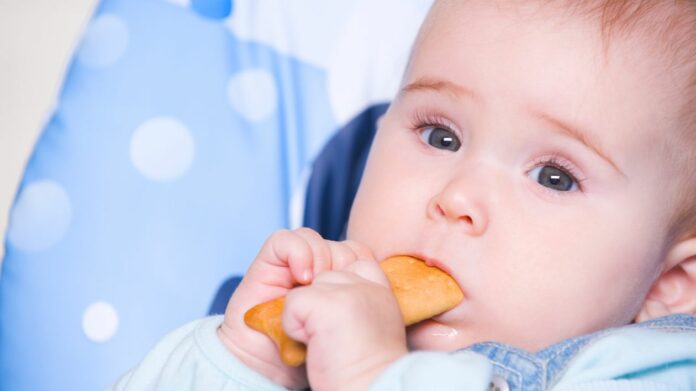 Confectionnez des biscuits pour les dents de bébé