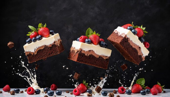 parfait aux fraises