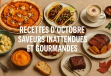 Recettes d’octobre aux saveurs inattendues et gourmandes Recettes d’octobre