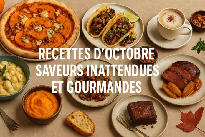 Recettes d’octobre
